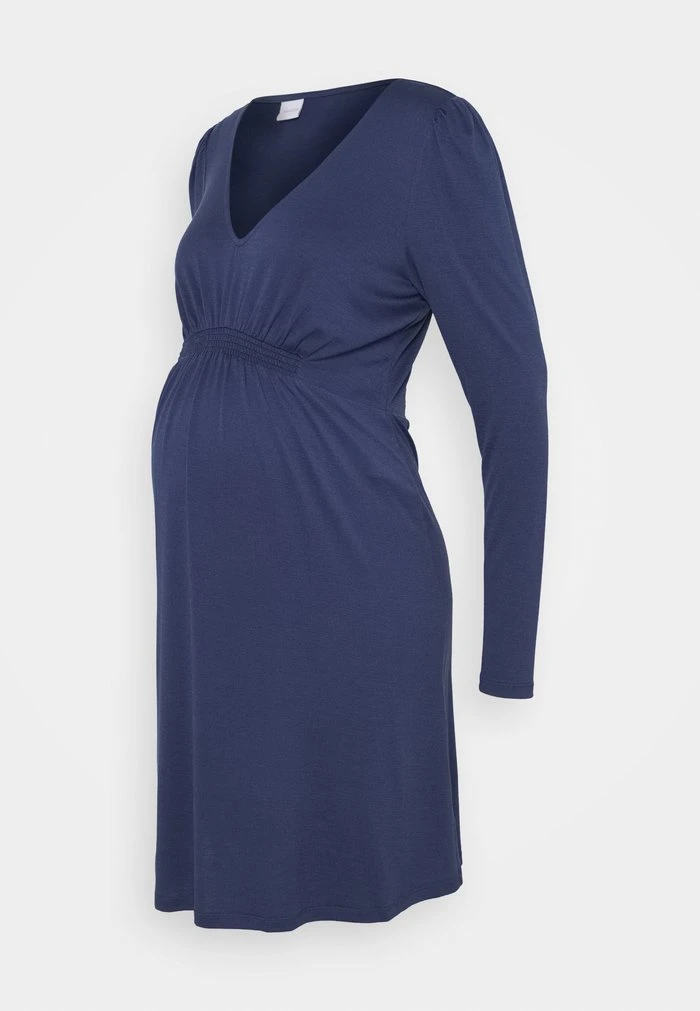 MAMALICIOUS MLANALIA DRESS - Robe En Jersey - Estate Blue
