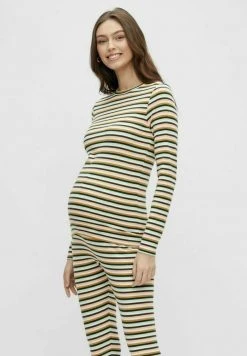 MAMALICIOUS T-shirt à Manches Longues - Green Ash