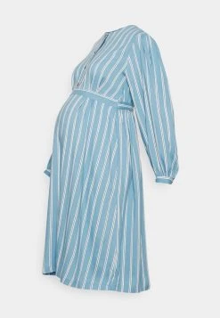 MAMALICIOUS MLMERCY LIA DRESS - Robe En Jersey - Blue Heaven
