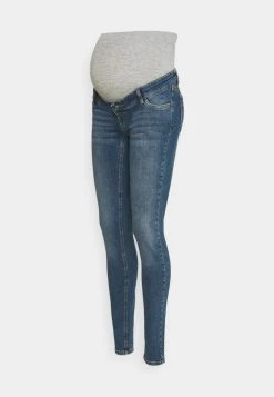 MAMALICIOUS MLKANSAS - Jean Slim - Medium Blue Denim