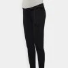 MAMALICIOUS MLMASMINI PANTS - Pantalon De Survêtement - Black