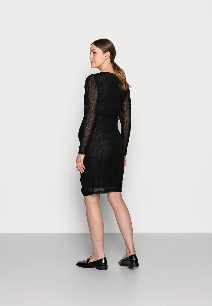 MAMALICIOUS MLCORA DRESS - Robe Fourreau - Black – Image 3