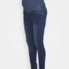 MAMALICIOUS MLBANDA - Jeans Skinny - Medium Blue Denim