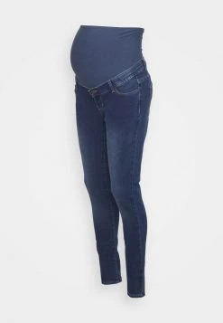 MAMALICIOUS MLBANDA - Jeans Skinny - Medium Blue Denim