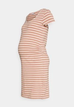 MAMALICIOUS MLEMMA DRESS - Robe En Jersey - Mocha Mousse