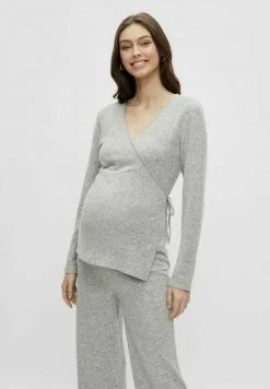 MAMALICIOUS 2-IN-1 MLMOLLY - Pullover - Light Grey Melange