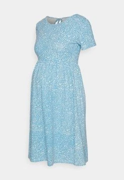 MAMALICIOUS MLKIMA DRESS - Robe En Jersey - Azure Blue