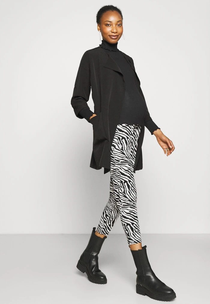 MAMALICIOUS MLFLAME PANTS BUMPBAND - Pantalon Classique - White – Image 4