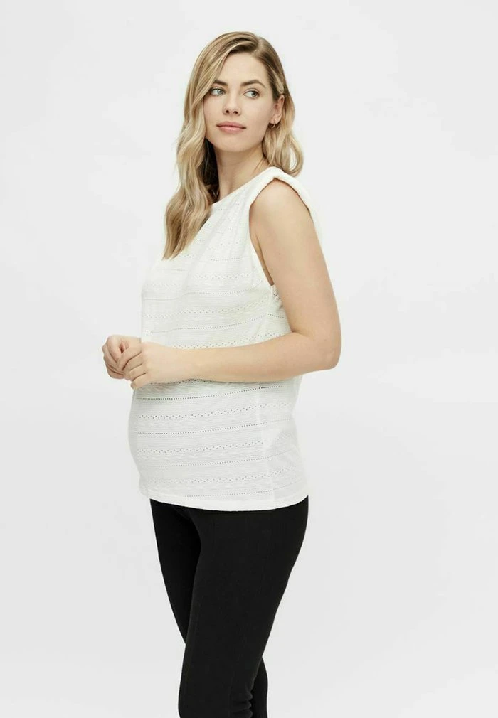 MAMALICIOUS MLFILLA - Blouse - Snow White – Image 4