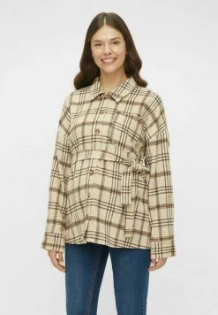 MAMALICIOUS Manteau Court - Beige