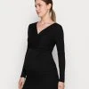 MAMALICIOUS NURSING DRESS - Robe En Jersey - Black