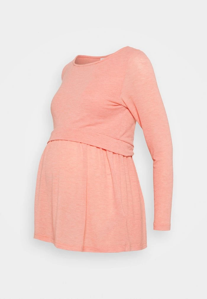 MAMALICIOUS MLANABEL JUNE - T-shirt à Manches Longues - Rosette