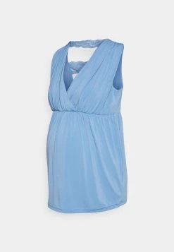 MAMALICIOUS MLZORINA TESS - T-shirt Imprimé - Riviera