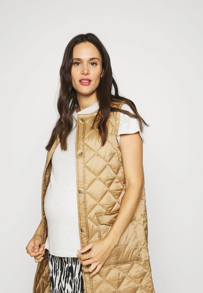 MAMALICIOUS MLKIKY JUNE - T-shirt Imprimé - Oatmeal Melange – Image 4