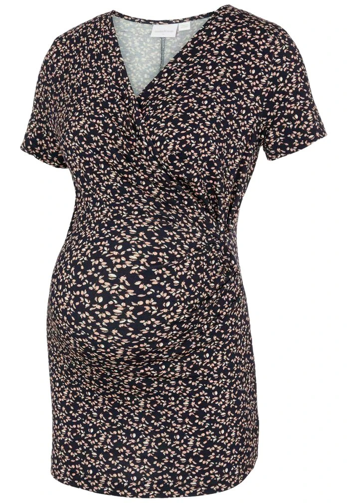 MAMALICIOUS T-shirt Imprimé - Navy Blazer – Image 5