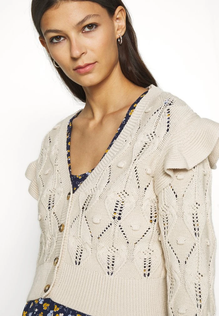 MAMALICIOUS MLDAISY CROPPED - Gilet - Parchment – Image 4