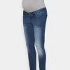 MAMALICIOUS MLNOME - Jean Slim - Medium Blue Denim