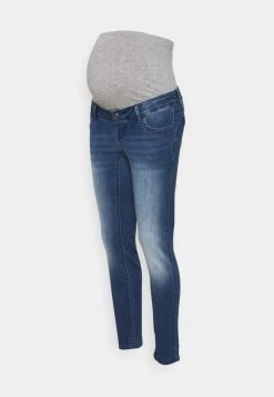 MAMALICIOUS MLNOME - Jean Slim - Medium Blue Denim