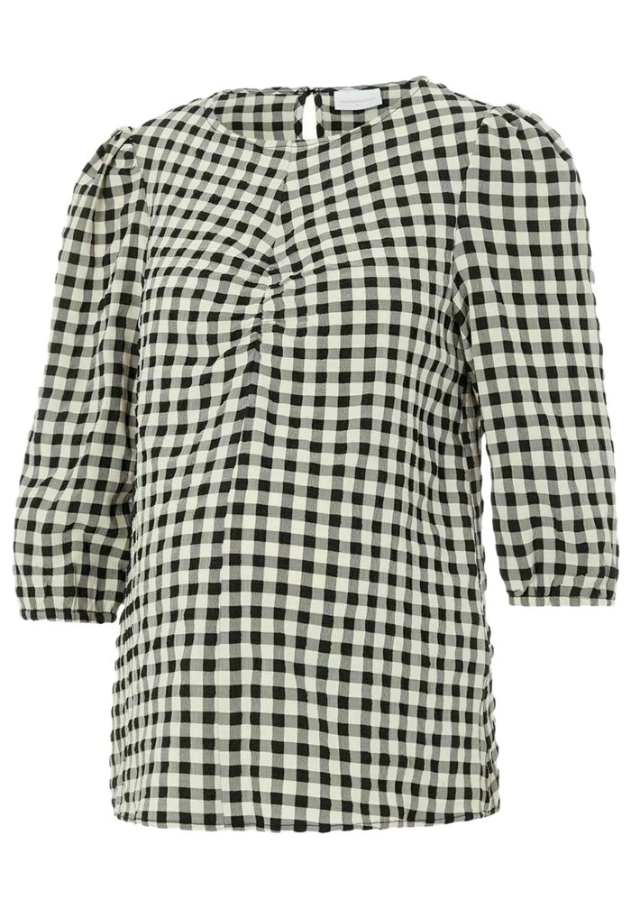 MAMALICIOUS Blouse - Whitecap Gray – Image 4