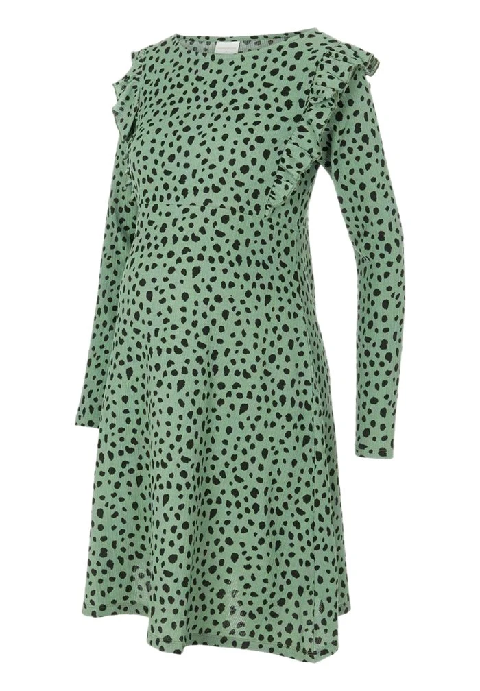 MAMALICIOUS POLLY - Robe De Jour - Deep Grass Green – Image 6