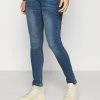 MAMALICIOUS MLYORK - Jeans Skinny - Dark Blue Denim