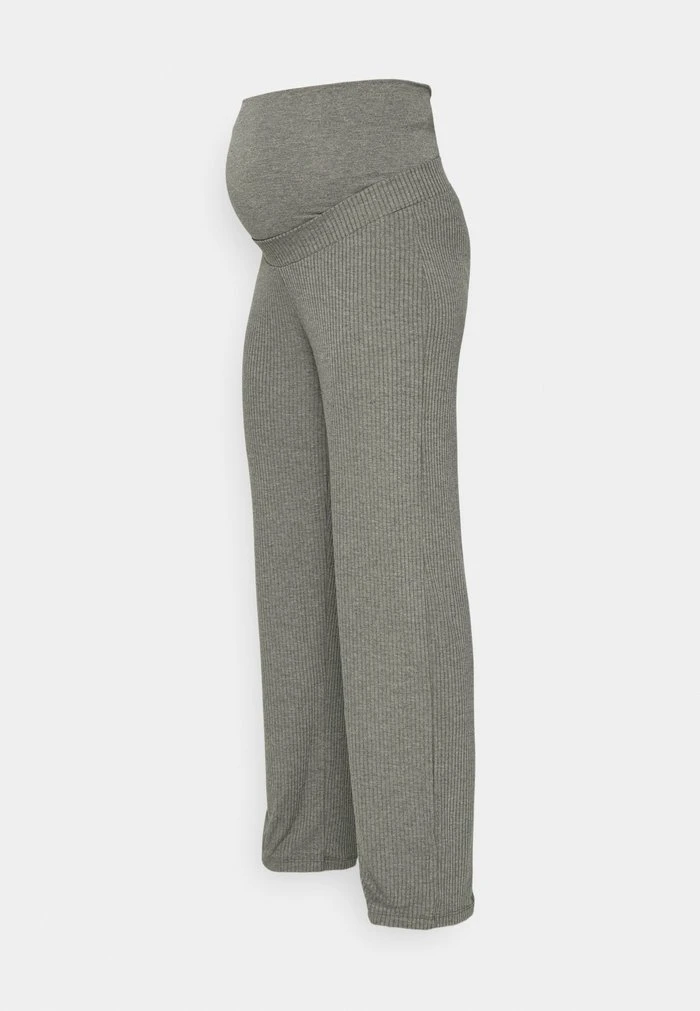 MAMALICIOUS MLGINNIE RELAXED - Pantalon Classique - Beluga Melange – Image 5