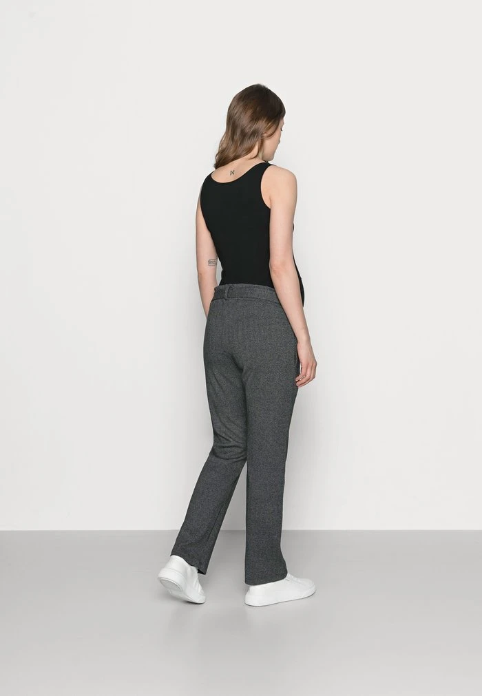 MAMALICIOUS MLPAOLA PANTS - Pantalon Classique - Grey/white – Image 3