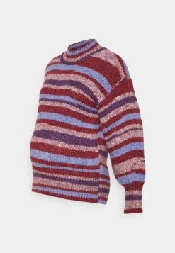 MAMALICIOUS MLBESTIE KNIT TOP - Pullover - Multi Colored Stripes