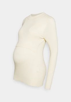 MAMALICIOUS MLZOEY - Pullover - Ecru