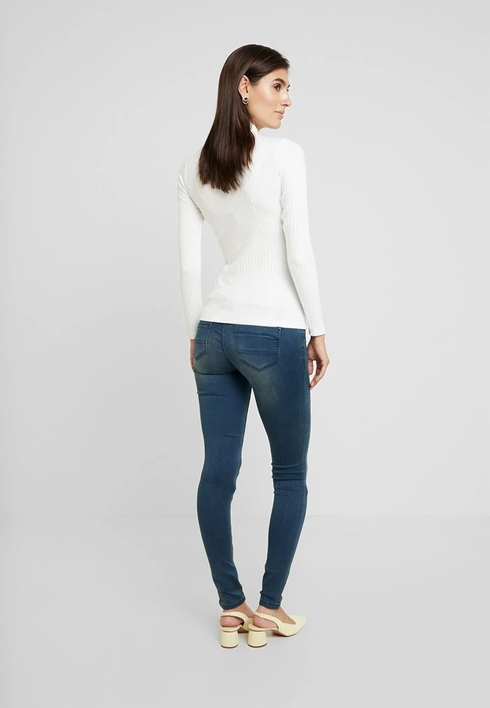 MAMALICIOUS MLTORONTO - Jean Slim - Dark Blue Denim – Image 3