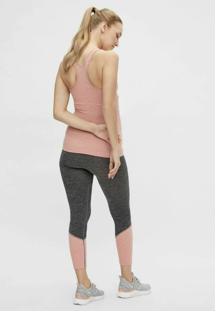 MAMALICIOUS ML FRESH - Collants - Dark Grey Melange – Image 3