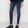 MAMALICIOUS MLSAVANNA - Jeans Skinny - Dark Blue Denim