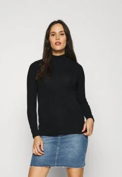 MAMALICIOUS MLGISELLE - T-shirt à Manches Longues - Black