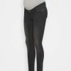 MAMALICIOUS MLCALIFORNIEN - Jean Slim - Black Denim