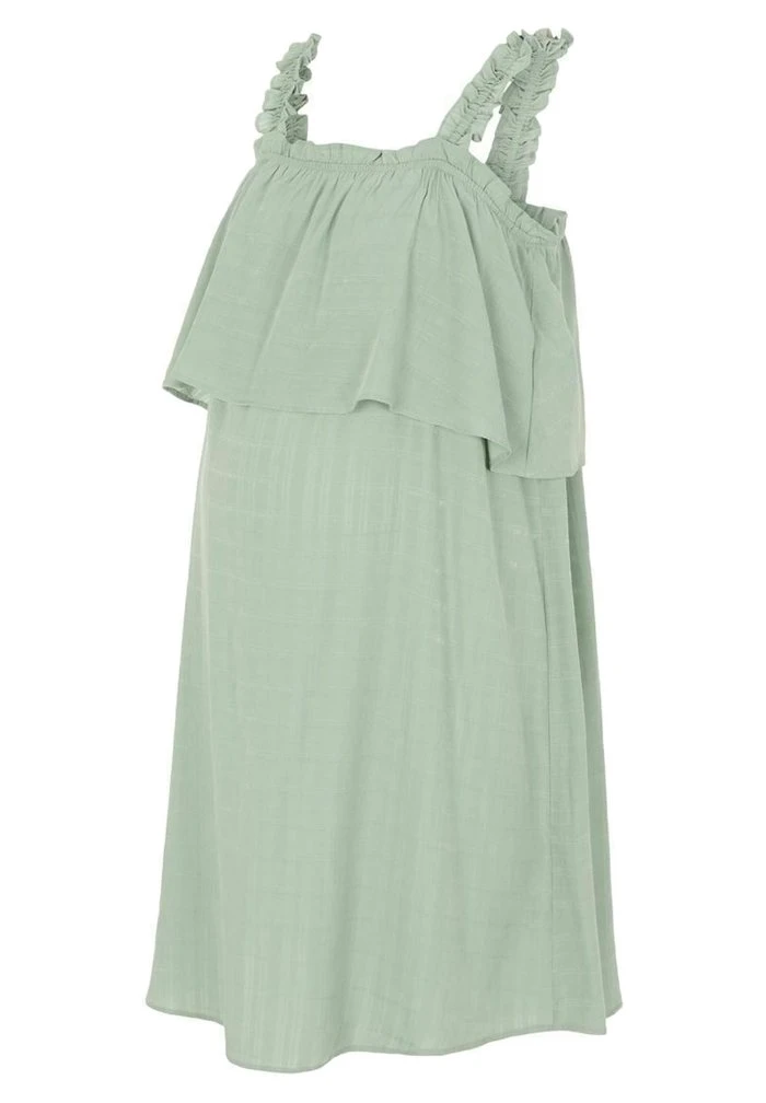MAMALICIOUS MLBEATE - Robe De Jour - Bottle Green – Image 6