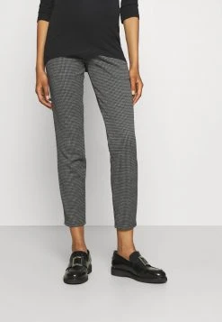 MAMALICIOUS MLKATLA PANTS - Chino - Black/grey