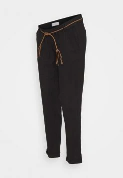 MAMALICIOUS MLBEACH BELT PANT - Pantalon Classique - Black