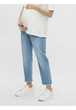 MAMALICIOUS AKITA - Jean Droit - Light Blue Denim