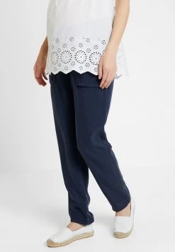 MAMALICIOUS MLBETHUNE PANT - Pantalon Classique - Navy Blazer