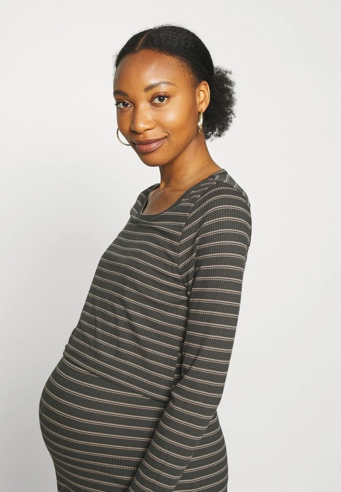 MAMALICIOUS MLCARMA JUNE DRESS - Robe Fourreau - Beluga – Image 4