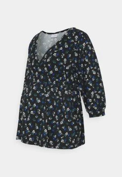 MAMALICIOUS NURSING - T-shirt à Manches Longues - Black