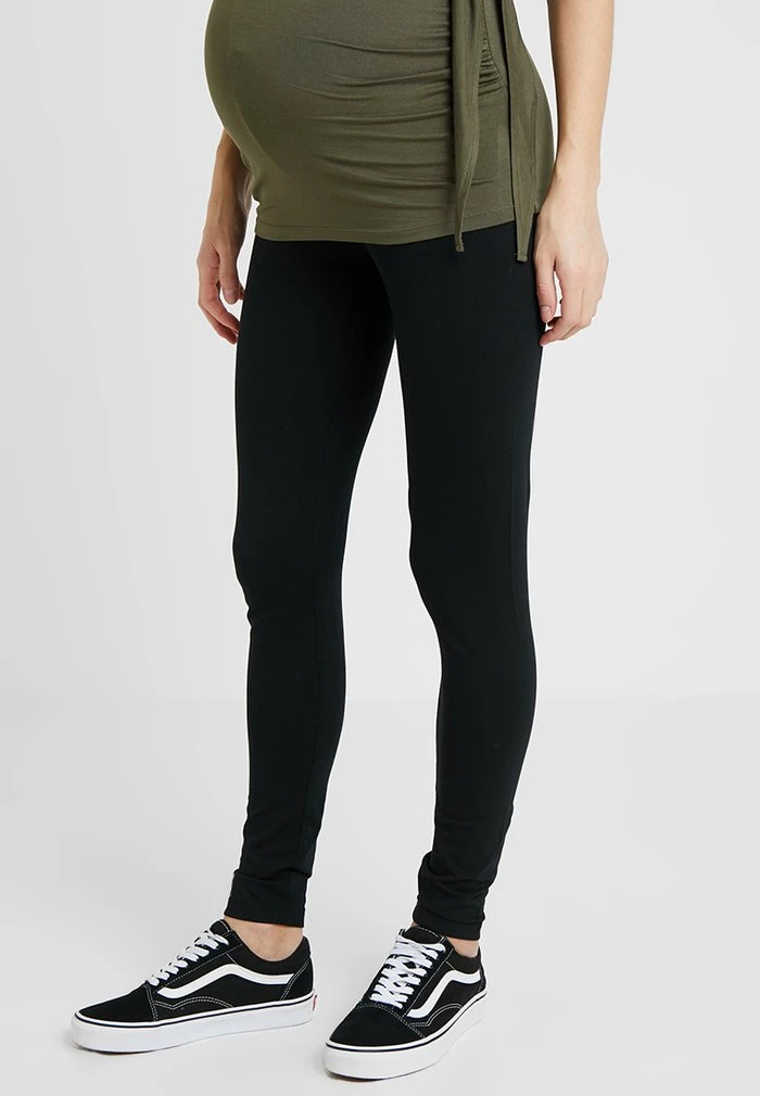 MAMALICIOUS MLLEA LONG 2 PACK - Legging - Black – Image 3