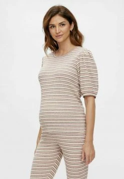 MAMALICIOUS MLIREM - T-shirt Imprimé - Ash Rose