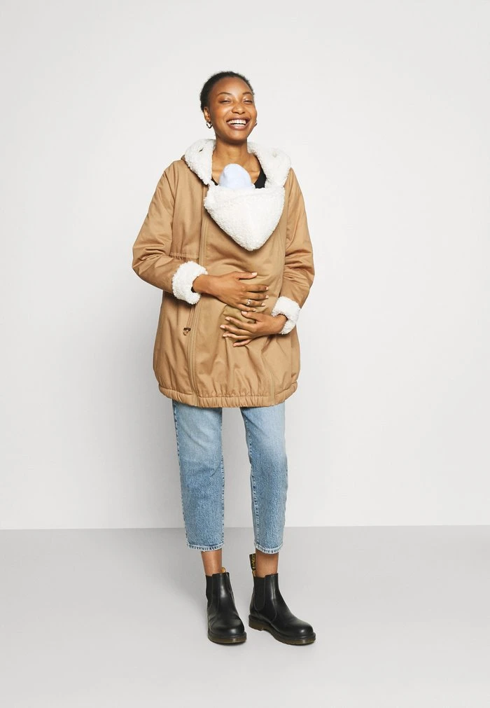 MAMALICIOUS MLLINSE JACKET - Veste Mi-saison - Tigers Eye – Image 2