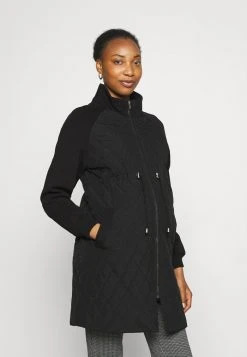 MAMALICIOUS MLKABELA MIX JACKET - Manteau Court - Black