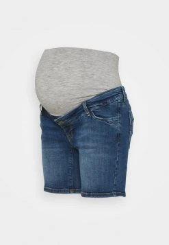 MAMALICIOUS MLSAVANNA - Short En Jean - Medium Blue Denim