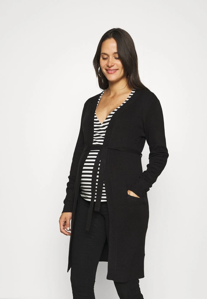 MAMALICIOUS MLJACINA CARDIGAN - Gilet - Black