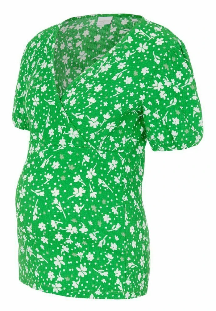 MAMALICIOUS Blouse - Bermuda Green – Image 5
