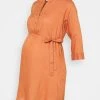 MAMALICIOUS MLMERCY - Robe En Jersey - Sunburn