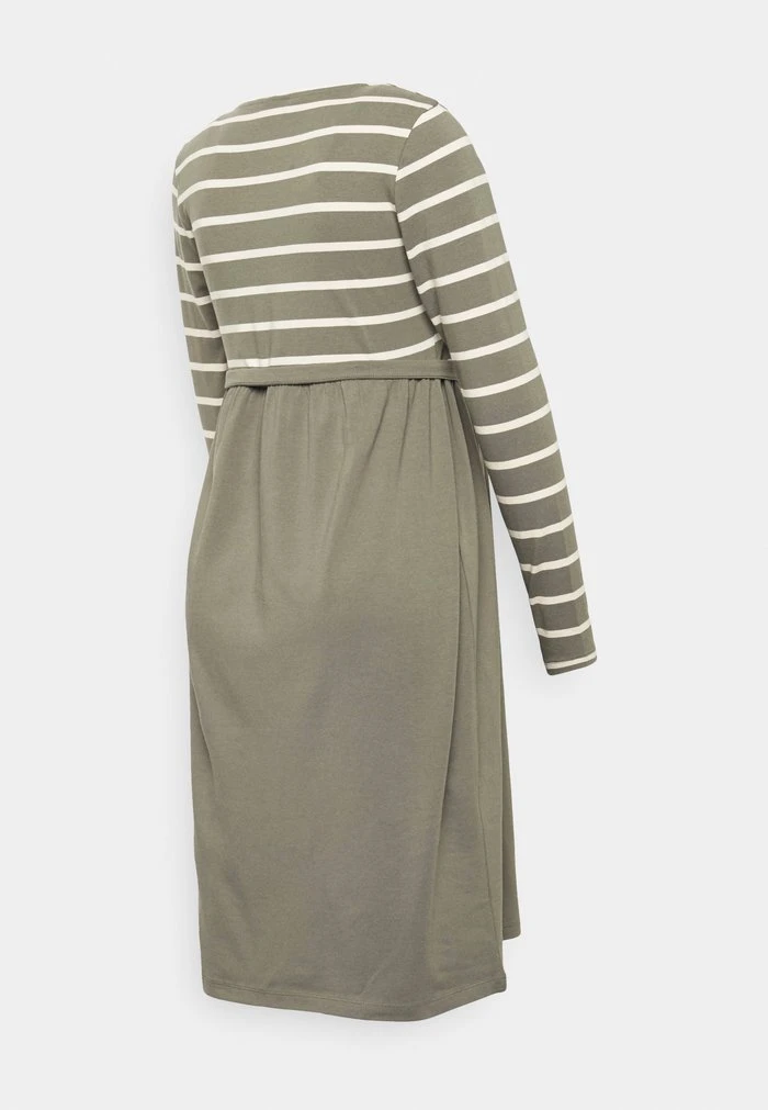 MAMALICIOUS MADELLEINE DRESS - Robe En Jersey - Dusty Olive – Image 2